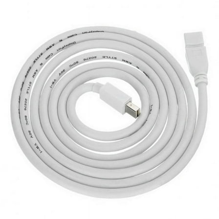 FVH 6ft Mini DisplayPort Male to Mini DP DisplayPort Female Extension Cable 1.8m