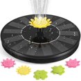 thumbnail image 1 of Solar Powered Fountain Pump, 2021 Upgrade 1.4W Pbre Floating Floating Fountain w, 1 of 5