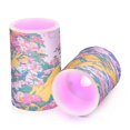thumbnail image 7 of Yayeee Flameless Candles with Remote Flickering Battery Operated Multi Color Changing, Green Mountains, 7 of 7