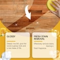 thumbnail image 4 of Beeswax Wood Polish Spray for Furniture and Floors, Natural Wood Seasoning Beeswax Cleaner for Tables and Cabinets, 4 fl oz, 4 of 8