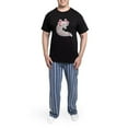 thumbnail image 5 of CafePress - Axolotl Men's Dark Pajamas - Men's Dark Loose Fit Cotton Pajama Set, 5 of 7