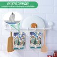 thumbnail image 6 of 2 Pack Pot Holders for Kitchen Heat Resistant Hot Pads Sets for Cooking Baking Charming Christmas Scene, 6 of 7