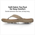 thumbnail image 3 of Sandalia tipo chancla Skechers Bosnia para hombre, talla 11, color canela, 3 of 6