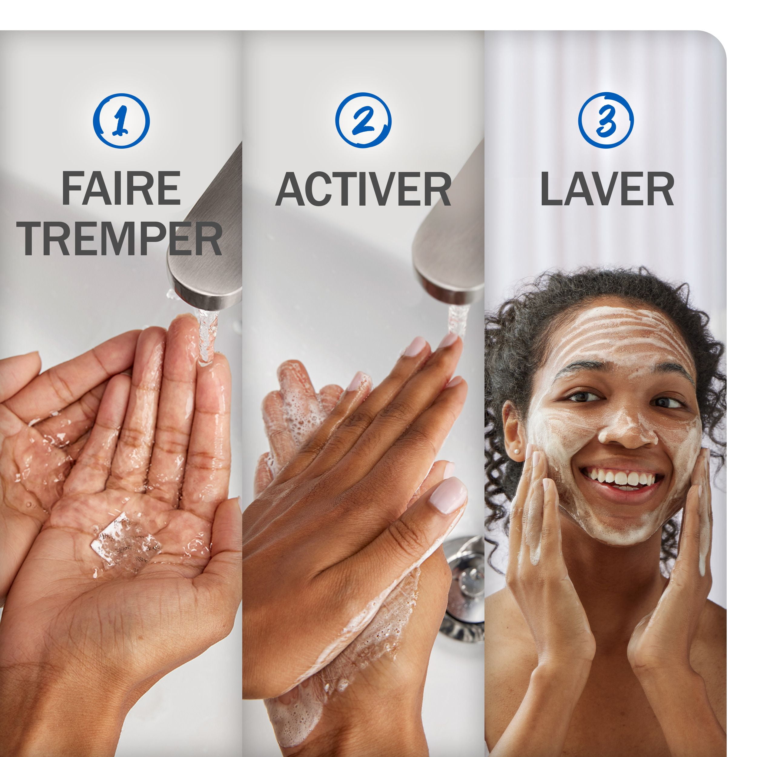 Nettoyant fondant pour le visage Olay + Rétinol, nettoyant pour le visage activé par l’eau, 32 unités, pour nettoyer, tonifier et rafraîchir la peau 32CT