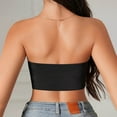 thumbnail image 5 of Mepaouo Women Bandeau Bra No Padded Strapless Bralette Seamless Full Coverage Supportive Tube Top, 5 of 8