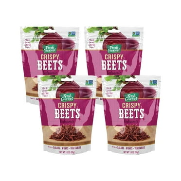 Fresh Gourmet Crispy Balsamic Beets 3.5 oz (Pack of 4)