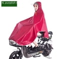 thumbnail image 2 of Poncho para bicicleta para hombre y mujer, poncho para estudiantes, impermeable para coche eléctrico pequeño, sombrero grande para adultos con ala ancha, 2 of 4