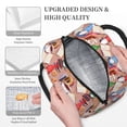 thumbnail image 3 of Easygdp Gnomes Books Tea Cups Bolsa de Almuerzo Insulada Grande, Forro de Aluminio, Diseño Espacioso, a Prueba de Fugas, Ideal para Trabajo, Picnics, Viajes y Actividades al Aire Libre, 3 of 6