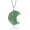 08. Cresent Moon Aventurine, variant on Tree of Life Wrapped Healing Crystal Necklaces 12 Month Birthstone Pendant for Women, Crescent/Heart Gemstone Jewelry, Vintage Birthday Gifts/Energy Gift[l2148]
