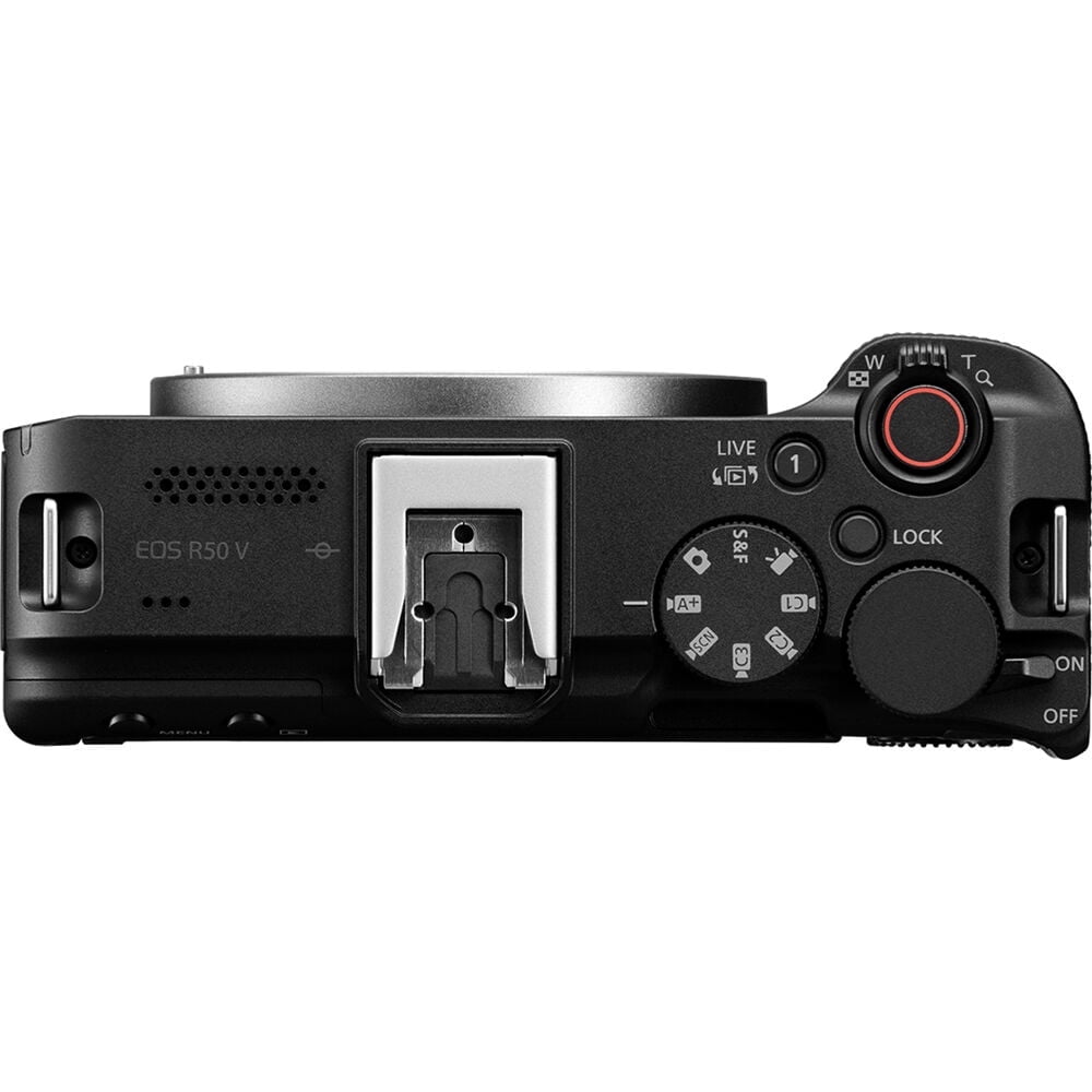 Pixibytes R50 V Built-in Flash 22.2 MP APS-C Mirrorless Camera with 64GB SD Card, Black