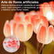 thumbnail image 5 of Lámpara Led De Noche, Romántica, De Tulipán, Para Armar color 03, 5 of 5