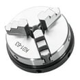 thumbnail image 4 of K01-50 50mm Scroll Chuck 3 Jaws Self Centering Manual Chuck Set, Woodworking Scroll Chuck Woodworking Hand Chuck Set, 4 of 7