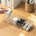 thumbnail image 5 of Clear Plastic Box Organizer Tray, Drawer Insert and Counter Tray for Home Office, Desktop Data Cable Organization, Makeup Storage, and Small Parts Business Storage Container, 5 of 9