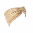 thumbnail image 2 of Minnieouse Diadema con nudo torcido, diademas plisadas cruzadas doradas, diadema para la cabeza Accesorio para el cabello Oro blanco Minnieouse AP010609-02B, 2 of 6