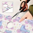 thumbnail image 6 of Yayeee Faucet Mat for Kitchen Sink 14.7" Diatomite Long Splash Guard Pad, Pink Skates, 2 Pack, 6 of 7