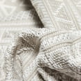 thumbnail image 5 of Well Woven Fallon Arwen Modern Tribal Ivory 5'3" x 7'3" Hi-Lo Indoor/Outdoor Area Rug, 5 of 7