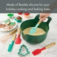 thumbnail image 6 of Holiday Time 5-Piece Mini Baking Tools. Red, Green, Pink and Blue, 6 of 13