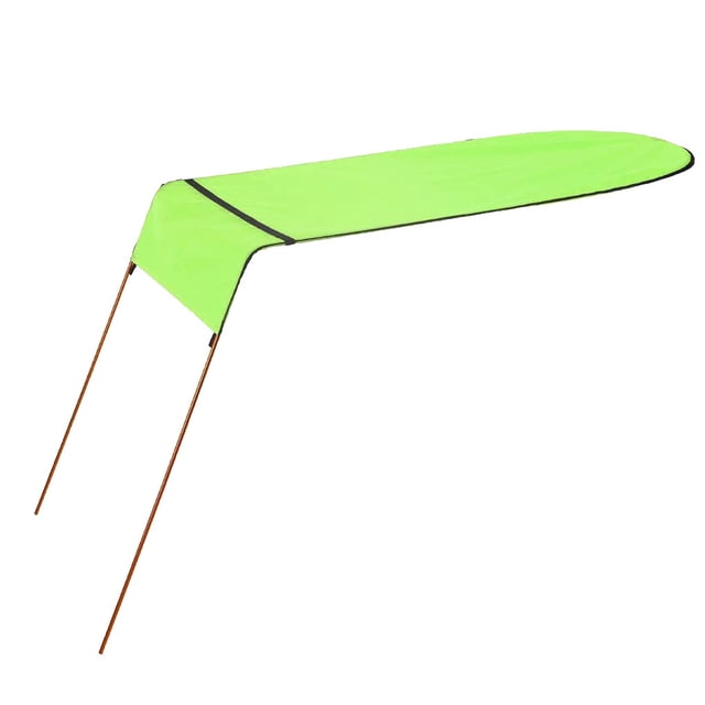 Parasol para barco Greeniant poliéster varilla plegable desmontable color verde Fruta