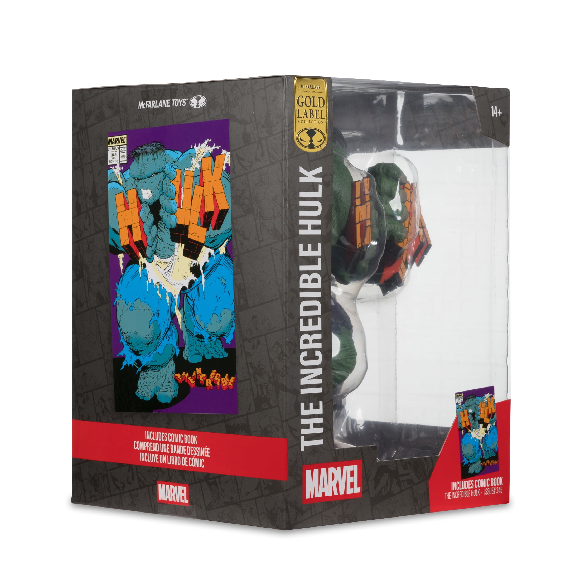 Marvel The Incredible Hulk 1:6th Scale Collectible (Gold Label) Figure - McFarlane Toys