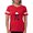 Red, variant on CafePress - Pi A La Mode T Shirt - Womens Football Shirt