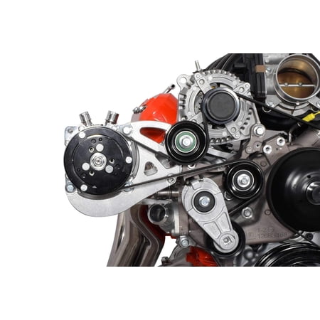 ICT Billet LT Truck L87 2019 & up A/C Air Conditioner Compressor Bracket Kit Compatible with Vintage Air Brand 508 AC Compressor Designed & Manufactured in the USA 551582