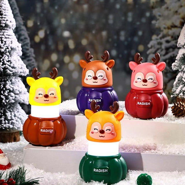 Sentmoon Table Lamp Valentines Christmas Reindeer Nightlight And Christmas Decorations for Long Distance Relationship