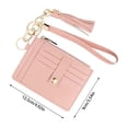 thumbnail image 2 of Clip Mini Wallet RFID Leather Blocking Card Holder Organizer for Everyday Use Commute Business Travel and Shopping, 2 of 3