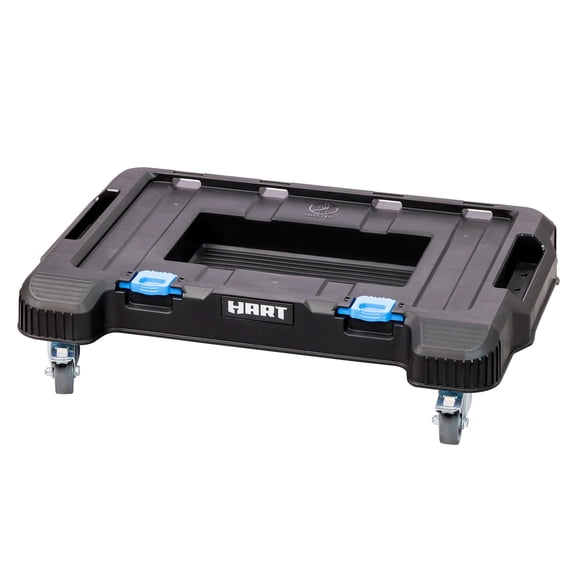 Hart Stack System Dolly with 4 Smooth Roll Wheels and Lockable Casters, 220 lb Capacity