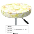 thumbnail image 4 of Bingfone Lemon Potatoes Padded Round Bar Stool Cover Cushion with Elastic Fabric Round Chair Seat - Lemon Potatoes, 4 of 7