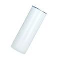 thumbnail image 2 of Vasos delgados reutilizables Macarena Botella de agua aislada de doble pared azul, 2 of 7