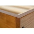 thumbnail image 6 of Memomad Bali Twin Size Storage Platform Bed with Drawers, Space Saving Furniture, Oak, 6 of 14