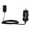 Gomadic Intelligent Compact Car / Auto DC Charger suitable for the T-Mobile 4G Mobile Hotspot - 2A / 10W power at half the size. Uses Gomadic TipExcha