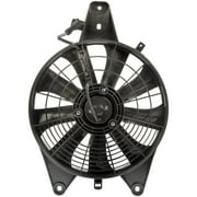 Angle View: Dorman 621-137 A/C Condenser Fan Assembly for Specific Kia Models