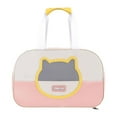 thumbnail image 3 of TISHITA Cat Travel Carrier Portable Travel Dogs Carriers for Kitty Kitten Small Dogs Pink, 3 of 8