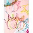 thumbnail image 2 of 16pcs Unicorn Birthday Party Favors Unicorn Headbands Unicorn Birthday Party Supplies Plastic Headbands With Accessories Suitable For Ladies Women s Party Decorations, 2 of 4