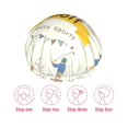 thumbnail image 5 of KLL Golf Icons And Golfer Pattern Shower Cap & Bath Cap for Women,Reversible Oversized Waterproof Shower Caps for all Hair Lengths,Elastic Reusable Bathing Hair Cap, 5 of 6