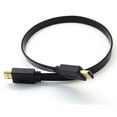 thumbnail image 4 of Full Hd Short Hdmi Male to Male Plug Flat Cable Cord for Audio Video Hdtv 50Cm, 4 of 5