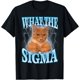 thumbnail image 1 of ERM, What The Sigma Meme Cat Ironic Brainrot Y2K Camiseta, 1 of 2