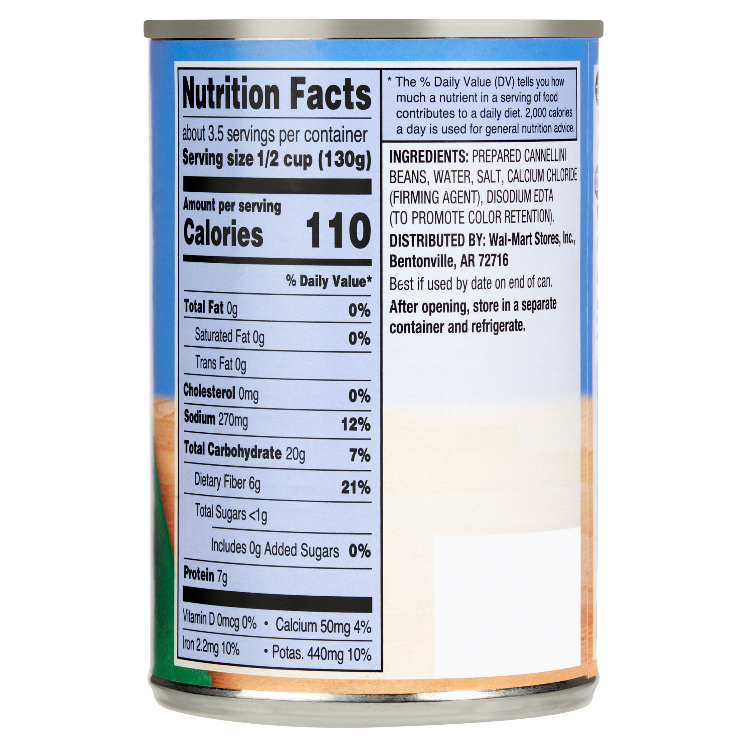 Great Value Cannellini Beans, 15.5 oz