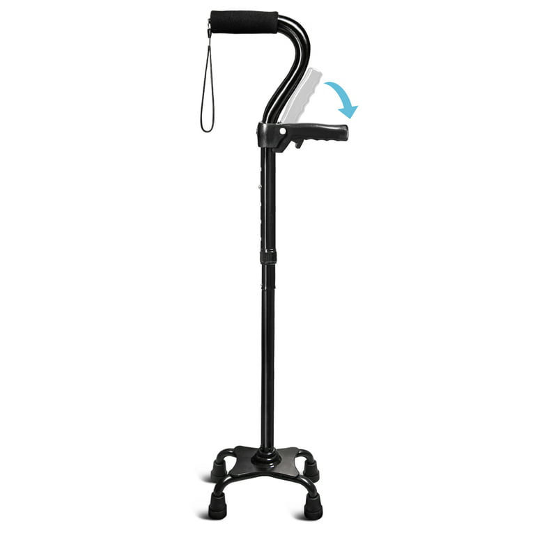 KingPavonini Walking Cane for Elderly Adults - Large Mobility Assistant Bar  Support Up to 400lbs