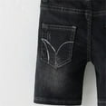 thumbnail image 6 of Tiijoy Toddler Boys Ripped Denim Shorts Stretch Casual Comfy Jean Shorts Knee-Length Jorts, 6 of 8