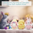 thumbnail image 5 of Made by Aliens Easter Plush Stuffed Surprise Zip up Egg Hideaway Spring Inspired Gift for Girls and Boys Birthday Halloween Mothers Day (New Unicorn Egg) 6 inch, 5 of 9