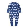 ENFLASH Baby Boys 2 Way Zipper Footless Pajamas Cotton Long Sleeve
