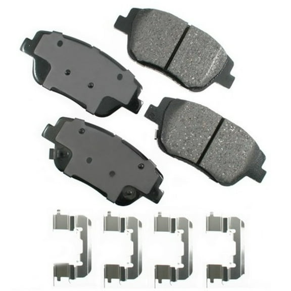 Disc Brake Pad Set Fits select: 2011-2015 HYUNDAI SONATA, 2011-2015 KIA OPTIMA