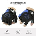 thumbnail image 4 of Ciclismo al aire libre Guantes de bicicleta de montaña Hombres Mujeres Transpirable Resistente al desgaste Antideslizante, 4 of 8