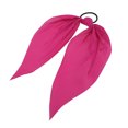 thumbnail image 5 of Unique Bargains 1 Pc Solid Triangle Ribbon Hair Elastic Band for Home Rose Red, 5 of 5