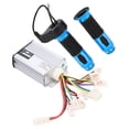 thumbnail image 2 of Acelerador de bicicleta eléctrica controlador de Motor sin escobillas de aleación de aluminio con agarre de goma cómodo para triciclos eléctricos Amonsee Otros, 2 of 8