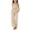 Beige, variant on CCRFTGI Girls Summer Outfits Size 10-12 Linen 2 Piece Outfits Sleeveless Ruffle Cami Tops and Pants Sets Girls Fashion Tracksuits for Kids Beige 9-10 Years