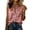 Pink, variant on Laqbezok Women's Satin Sleeveless Shirt, Silky V-Neck Button Down Tank Top, Professional Office Blouse with Chest Pocket, Chic Summer Solid Color Vest
