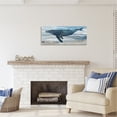 thumbnail image 3 of Stupell Industries Abstract Whale Silhouette Animals & Insects Painting Gallery Wrapped Canvas Art Print Wall Art, 40 x 17, 3 of 8